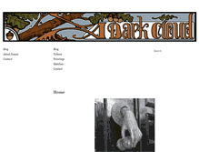 Tablet Screenshot of adarkcloud.com